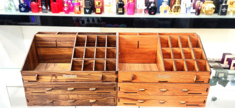 استند لوازم ارایش کشو دار