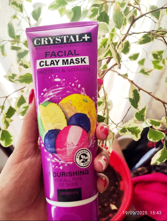 ماسک صورت خاک رس