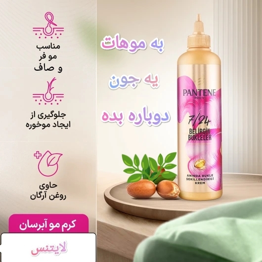 کرم مو بمب آبرسان سری Pro-V حاوی روغن آرگان مناسب موهای صاف و فر حجم 300 میلی لیتر (ارسال فوری)