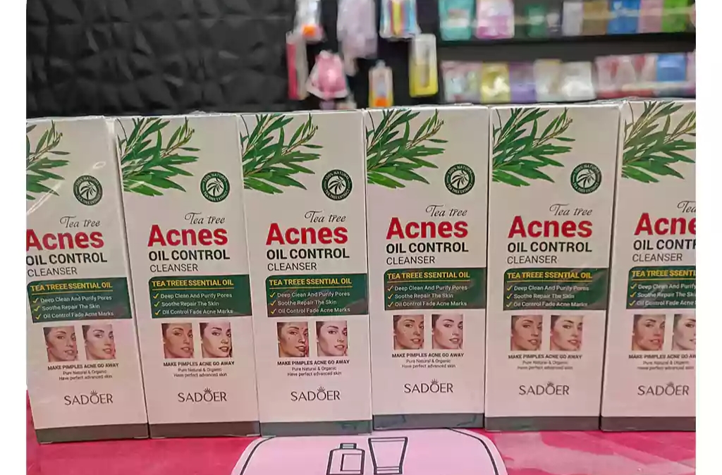 ژل شستشوی صورت چای سبز ضد جوش سادو اورجینال (ارسال فوری)