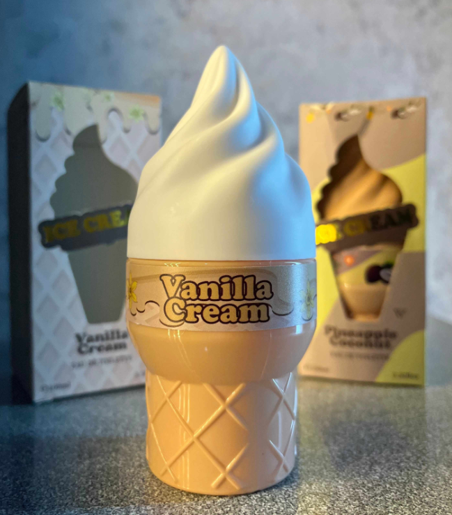 ادکلن بستنی ICe Cream یامی رایحه کرم وانیلی حجم ۱۰۰ میل وارداتی ارسال فوری