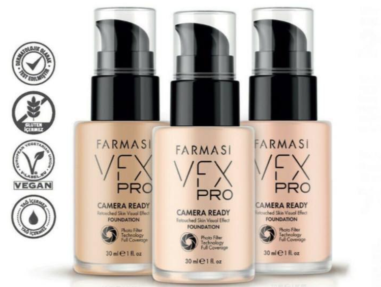 کرم پودر VFX PRO اورجینال حجم 30 میلی لیتر