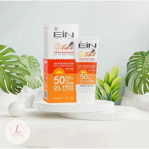 کرم ضد آفتاب بی رنگ با SPF50 مناسب انواع پوست حجم 40 میلی لیتر برند اورجینال