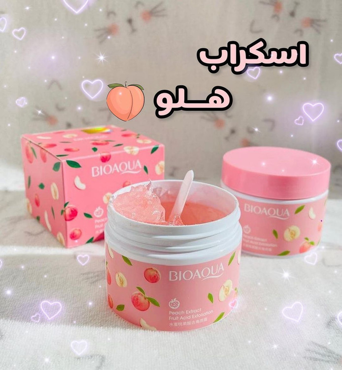 اسکراب و لایه بردار صورت و بدن ژله ای رایحه هلو حجم 140 میلی لیتر اورجینال