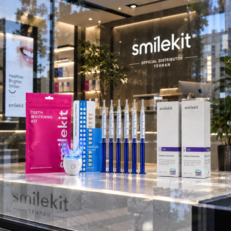 کیت حرفه ای سفید کننده دندان SmileKit Pro